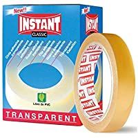 Instant – Lote de 8 Cintas Adhesivas- 66 m x 19 mm- Transparentes